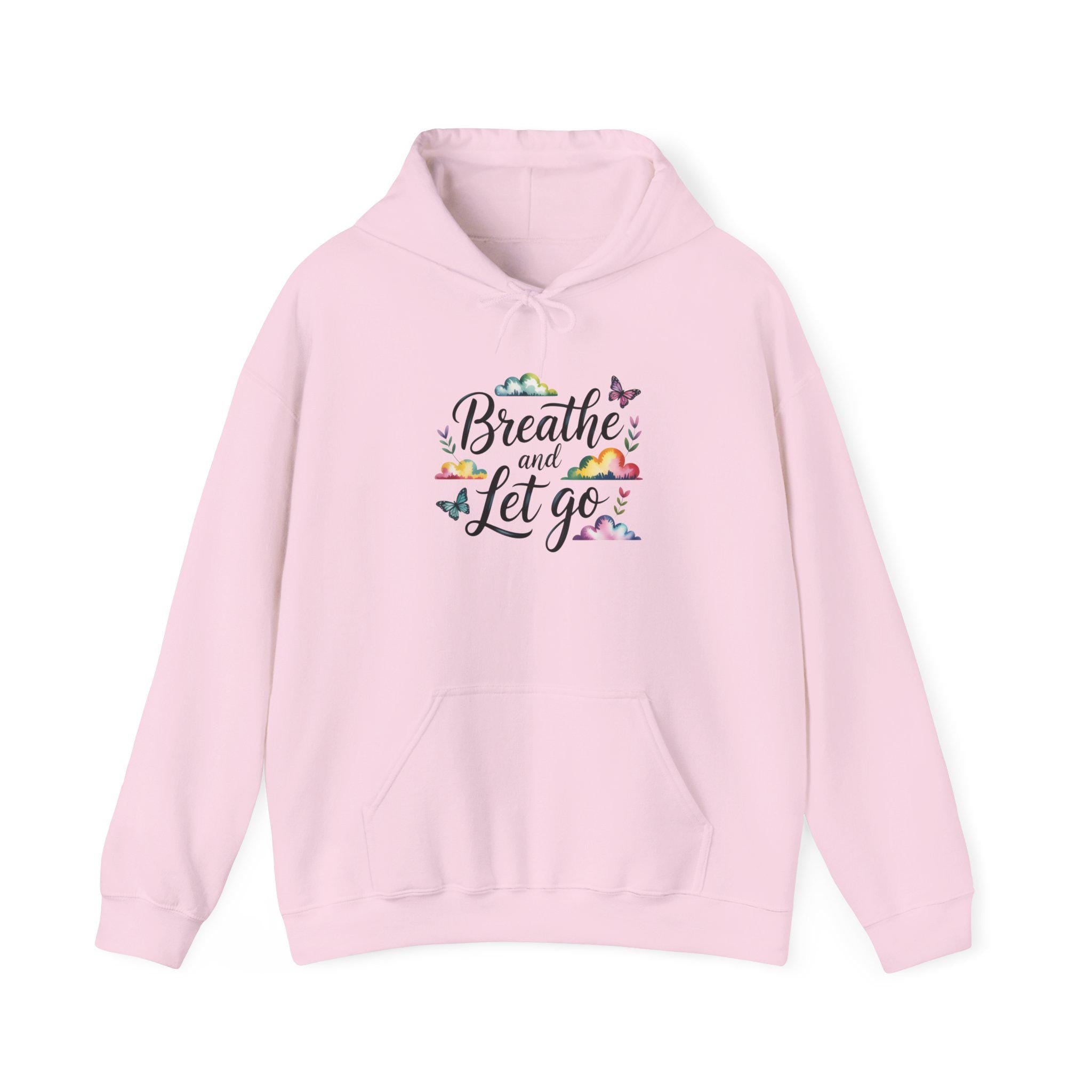 Breathe and Let go Clouds hoodie | 90s Aesthetic  Sweatshirt