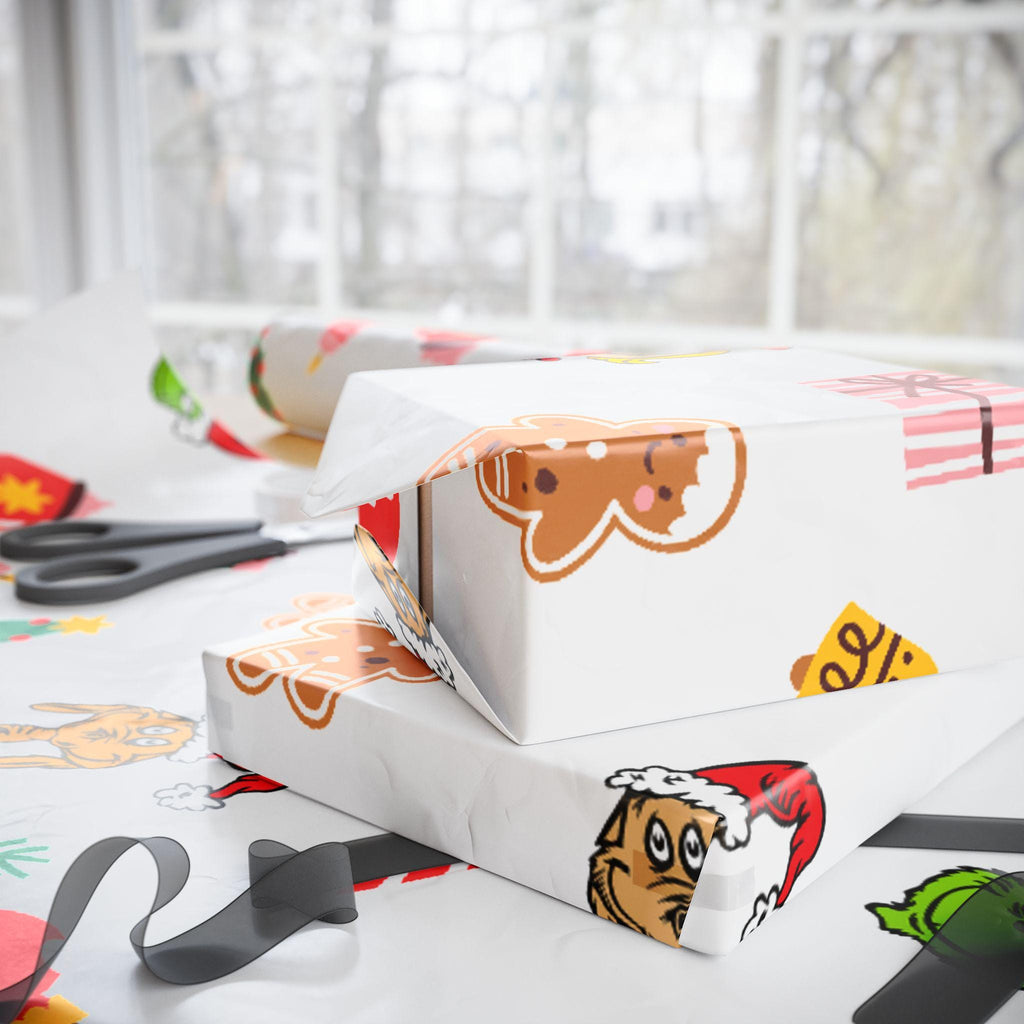 Holiday Wrapping Paper, High-Definition Print (90gsm)