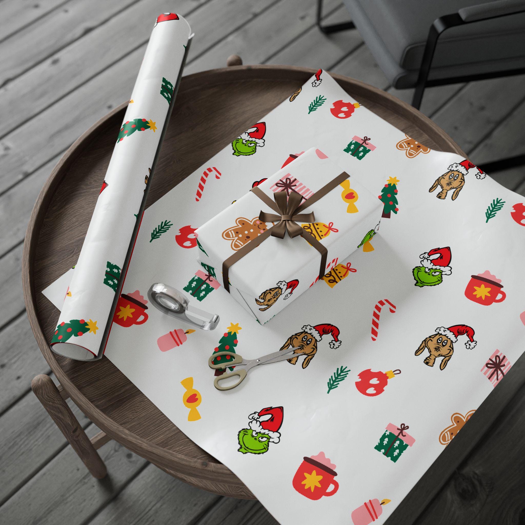 Holiday Wrapping Paper, High-Definition Print (90gsm)