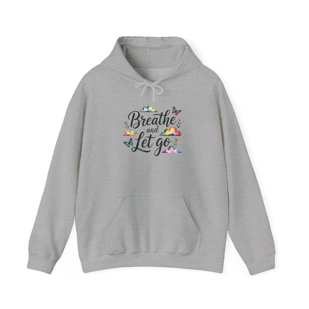 Breathe and Let go Clouds hoodie | 90s Aesthetic  Sweatshirt