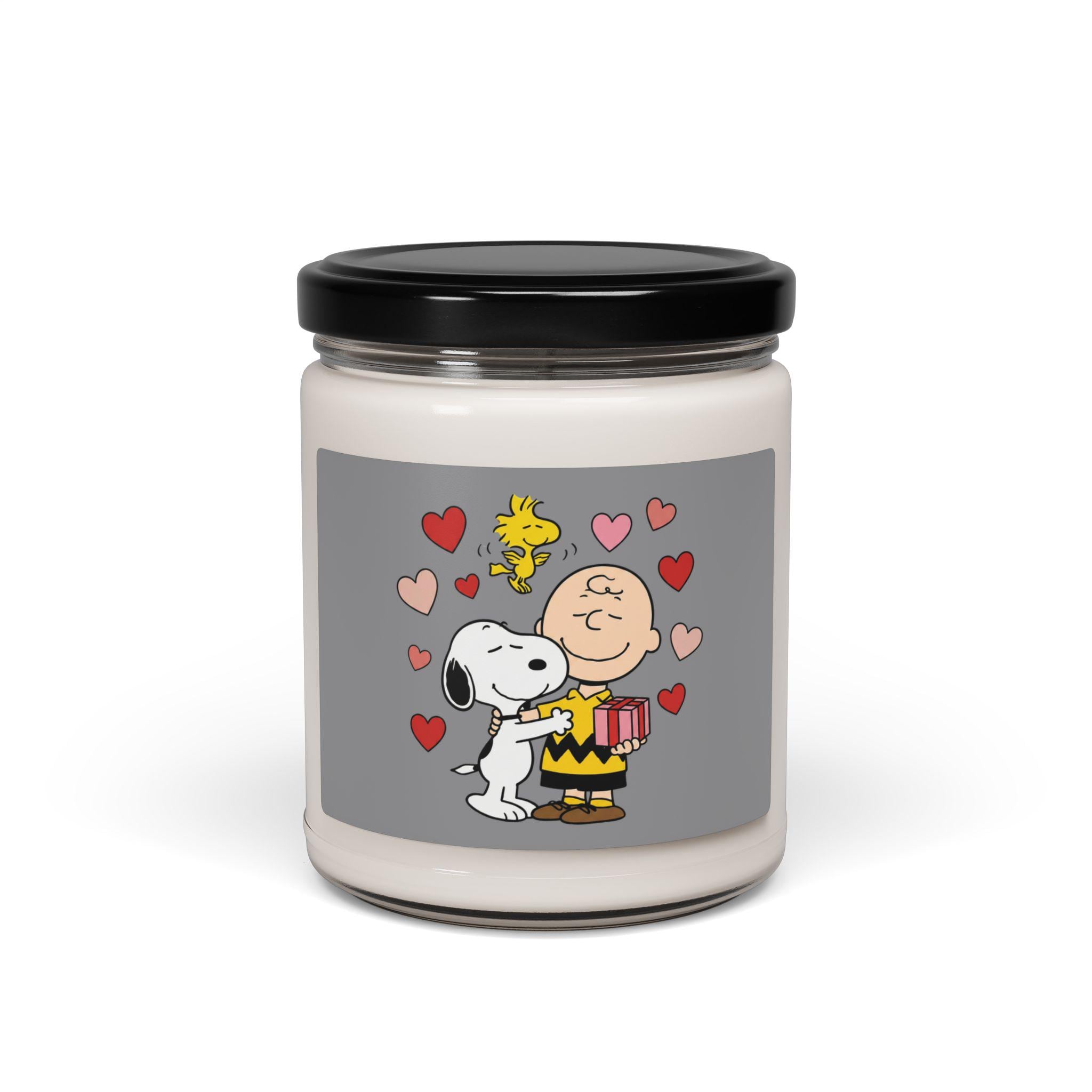 Valentine Hugs Candle 9oz Soy, Scented Romantic Aroma | Heart Hug Design