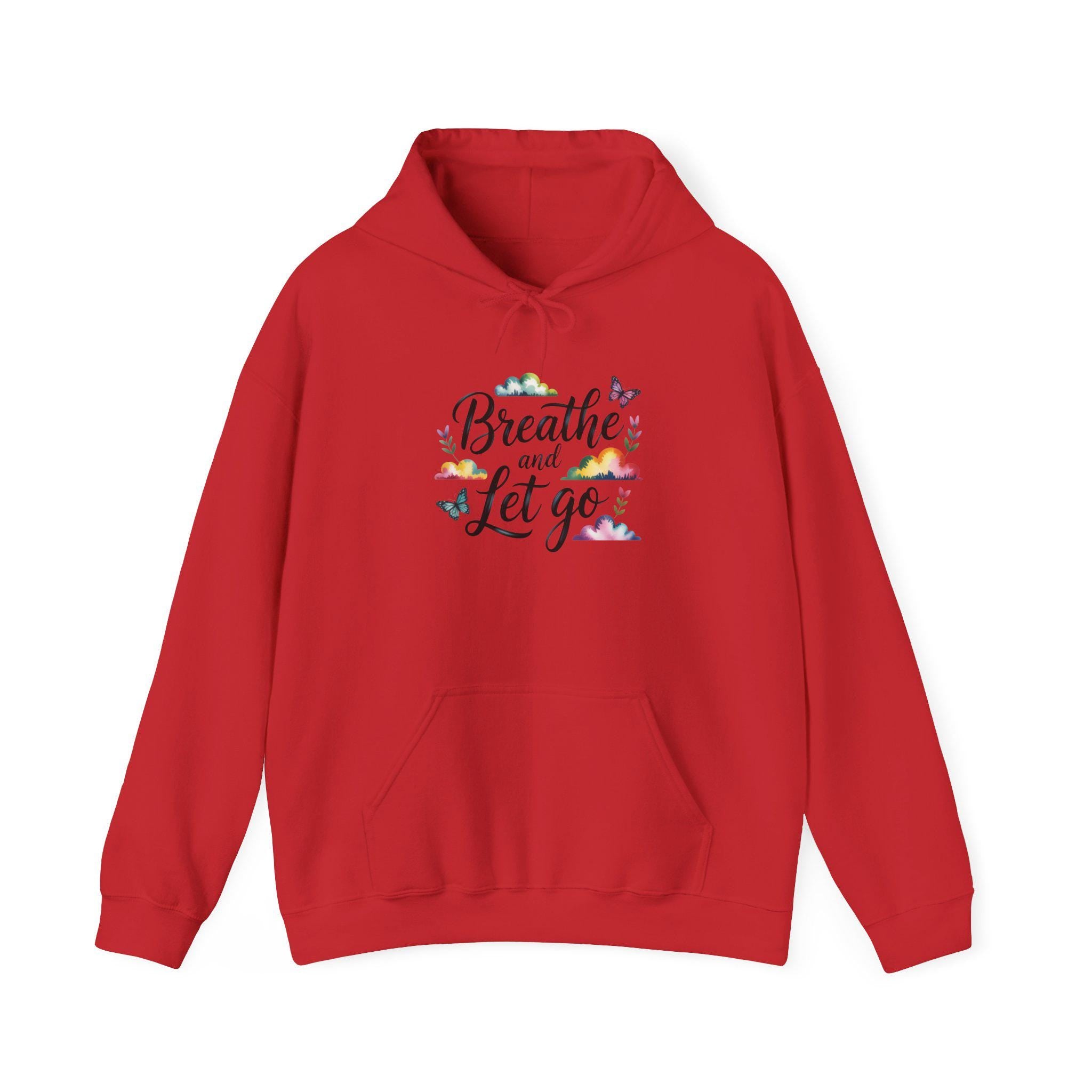 Breathe and Let go Clouds hoodie | 90s Aesthetic  Sweatshirt