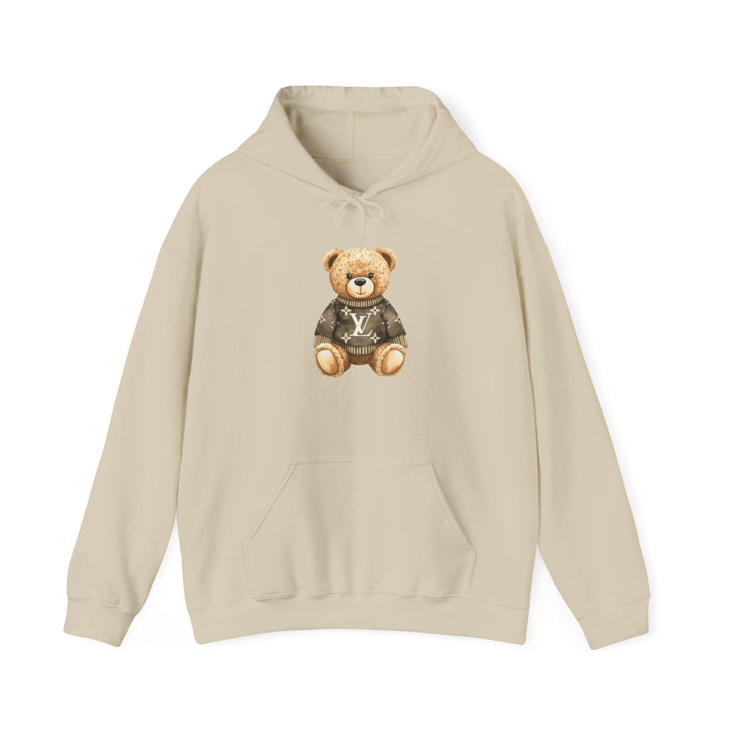 Inspired Bear Graphic Hoodie | Teddy Bear Logo Pullover