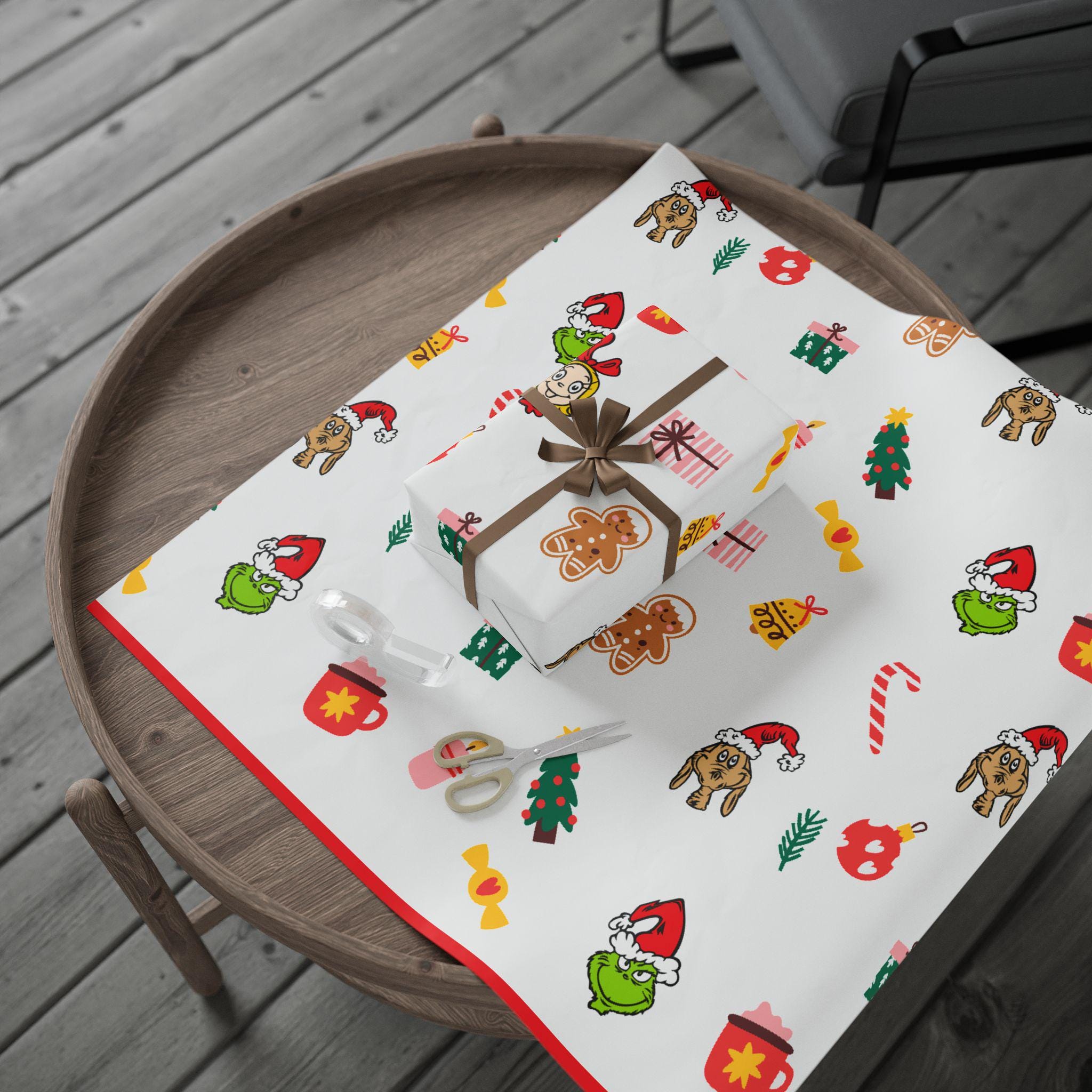 Holiday Wrapping Paper, High-Definition Print (90gsm)