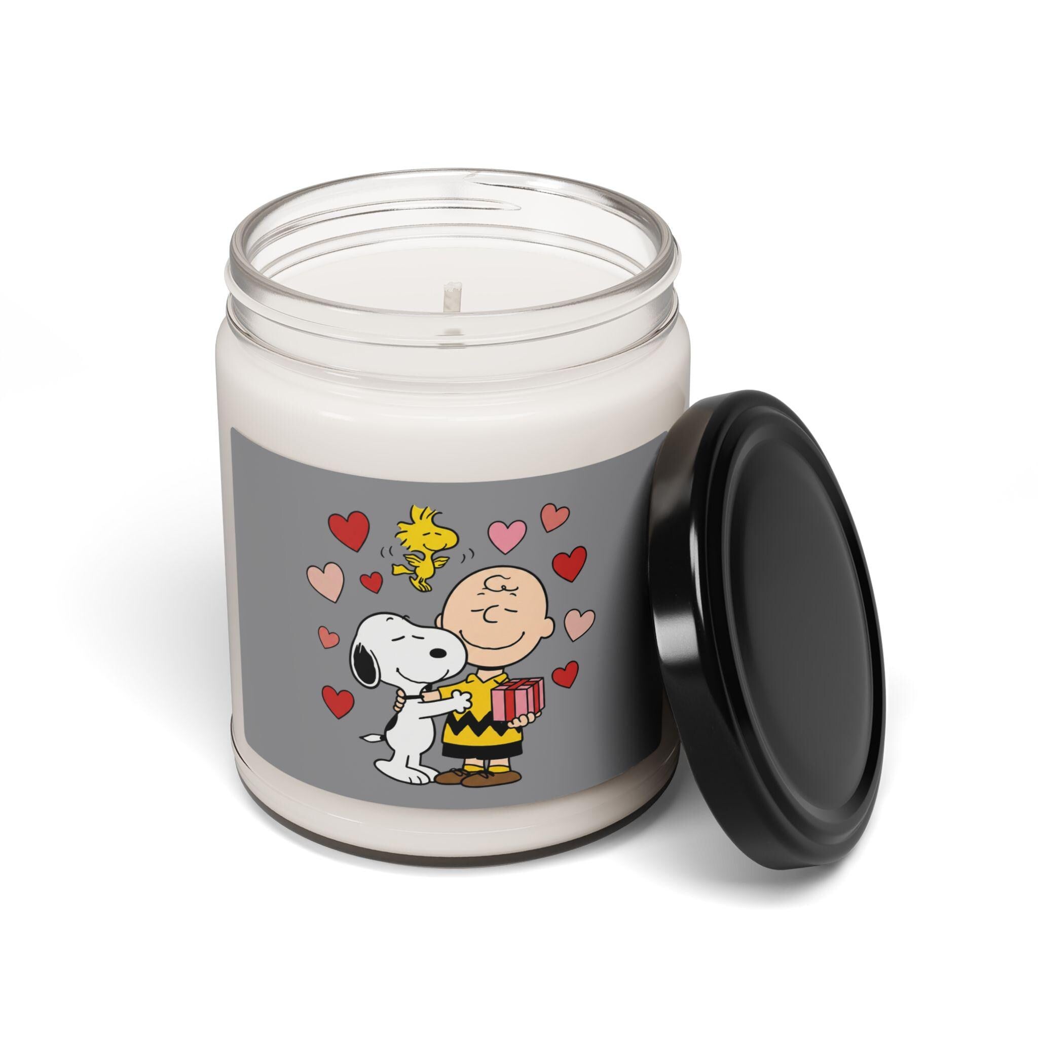 Valentine Hugs Candle 9oz Soy, Scented Romantic Aroma | Heart Hug Design