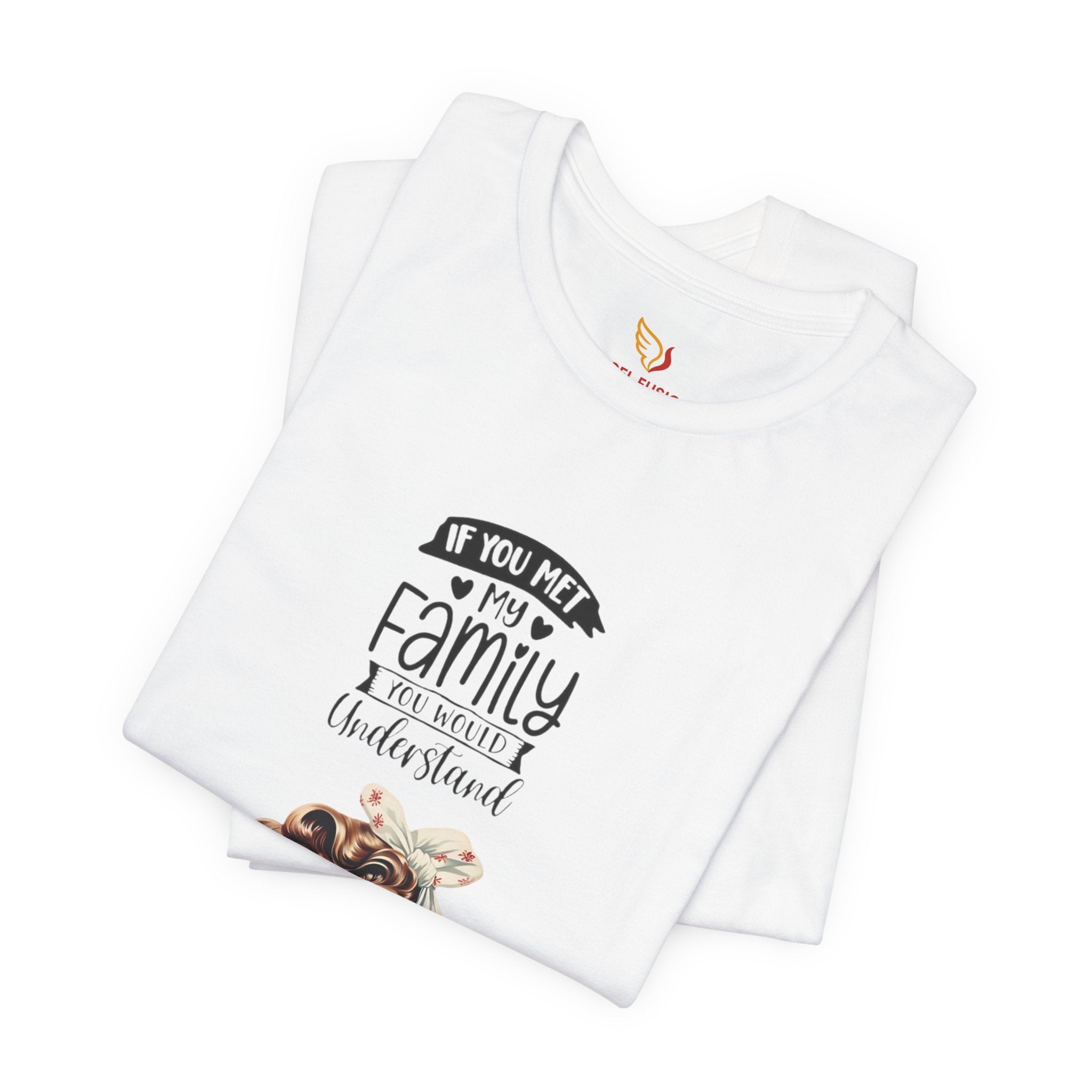 Retro Rosie Riveter Family Tee – "If You Met My Family I’d Be Well Understood"