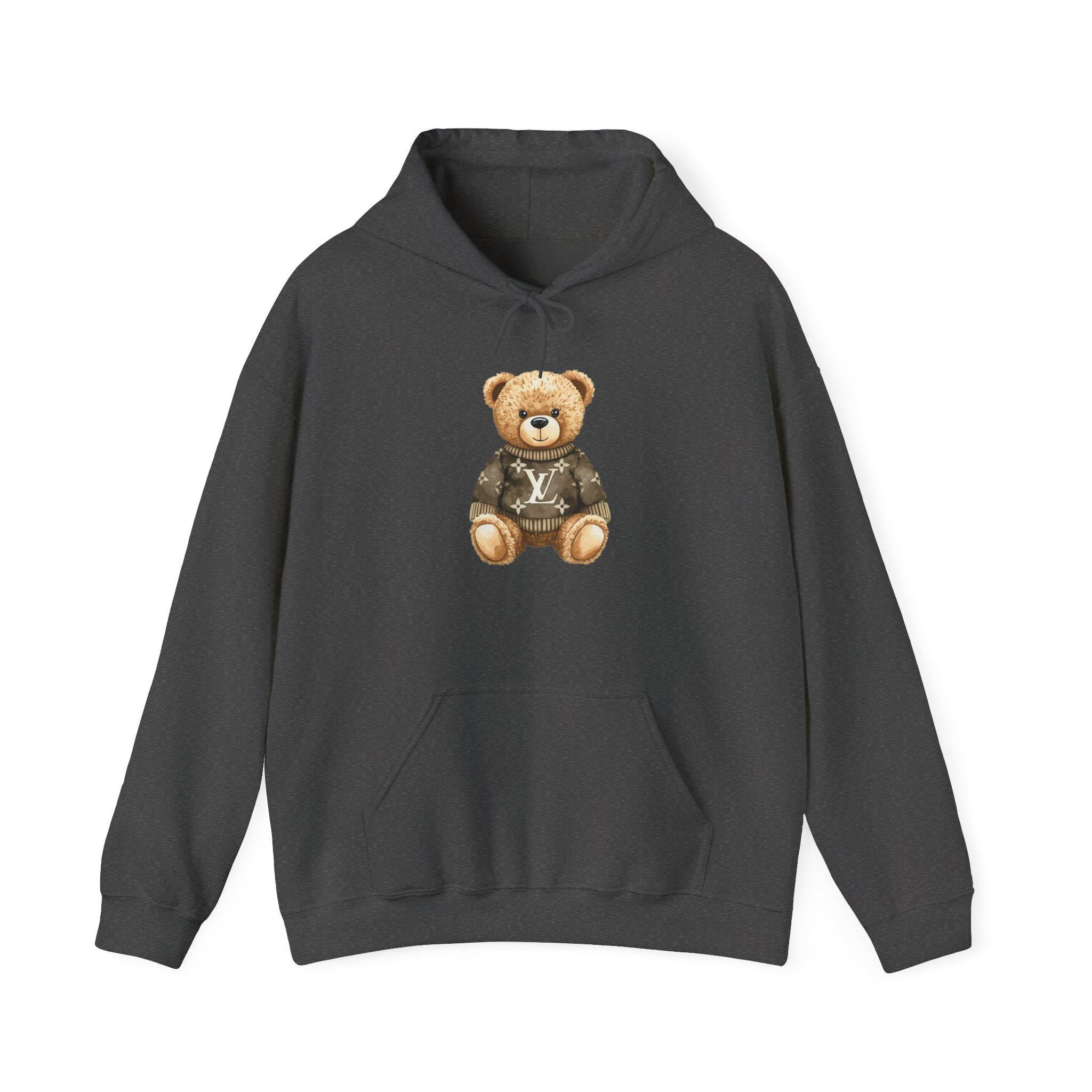 Inspired Bear Graphic Hoodie | Teddy Bear Logo Pullover