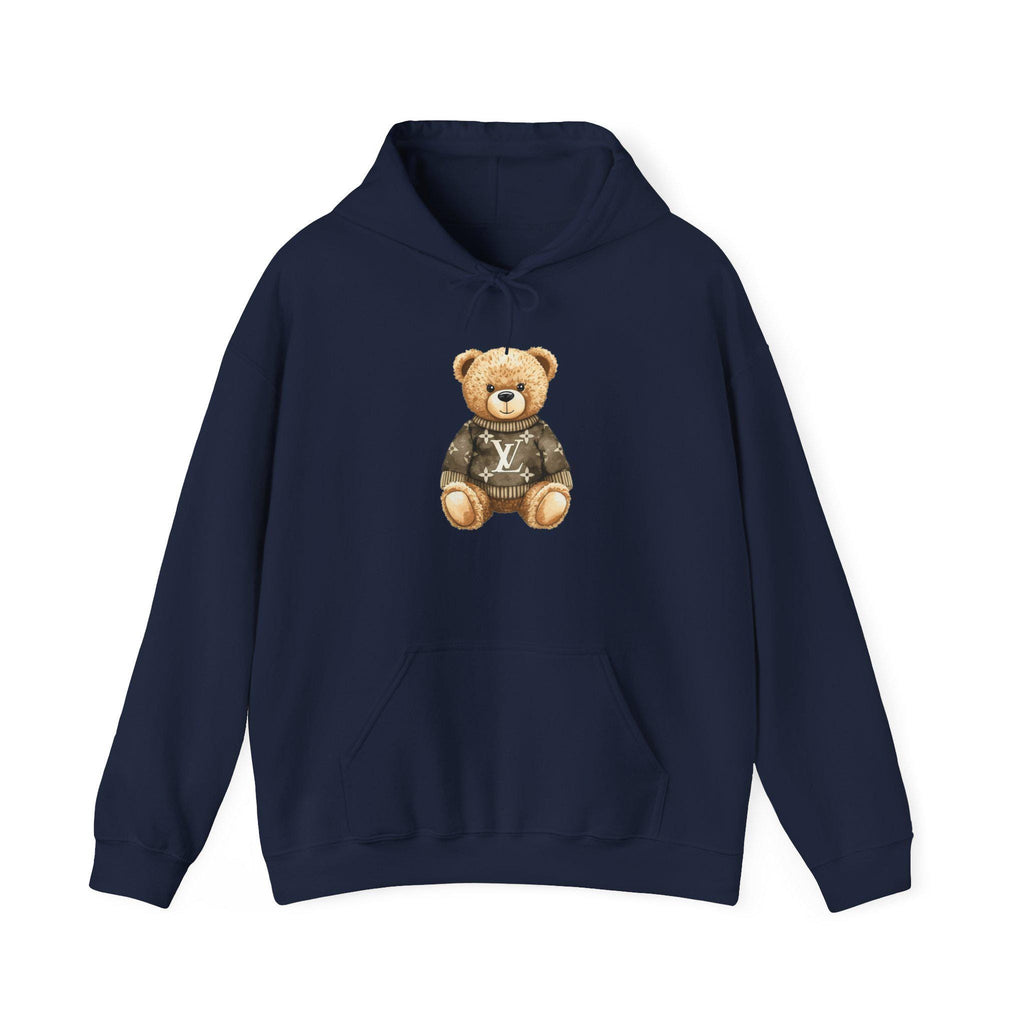 Inspired Bear Graphic Hoodie | Teddy Bear Logo Pullover