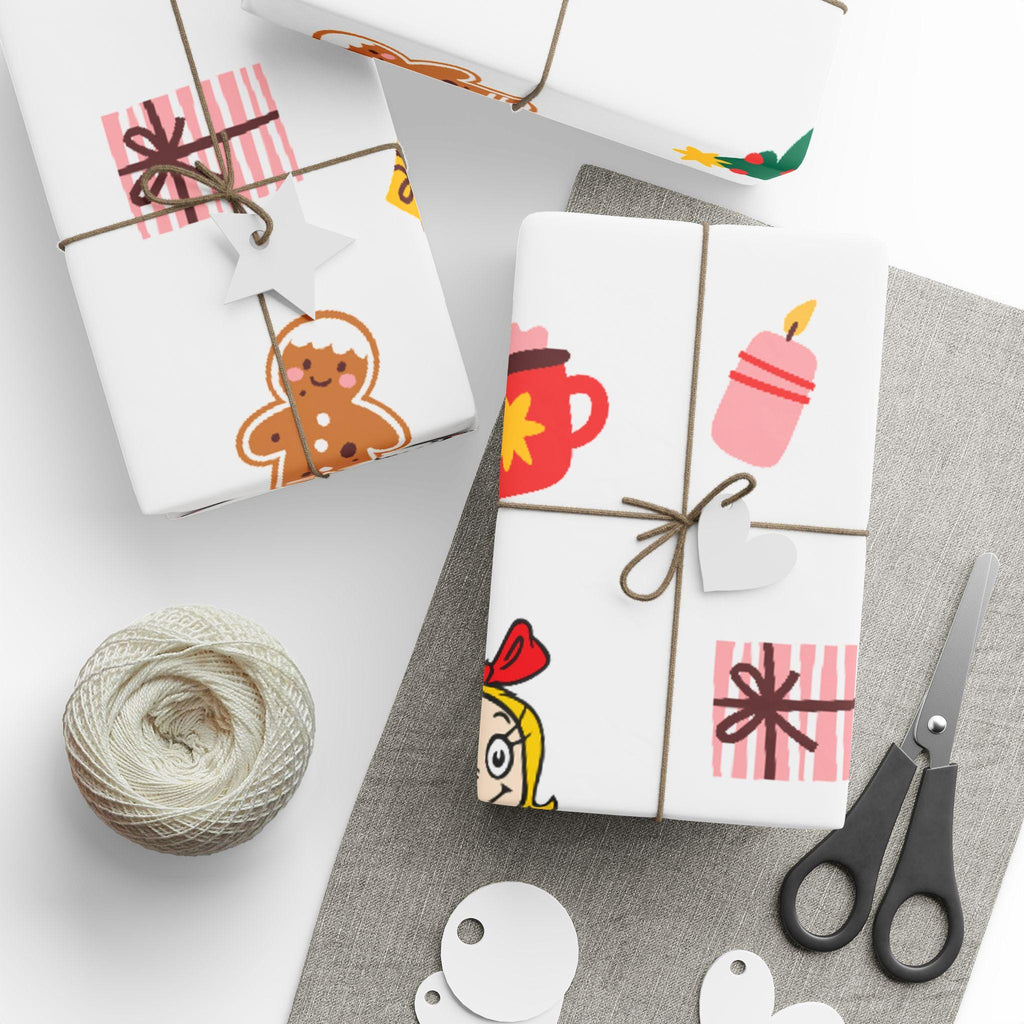 Holiday Wrapping Paper, High-Definition Print (90gsm)