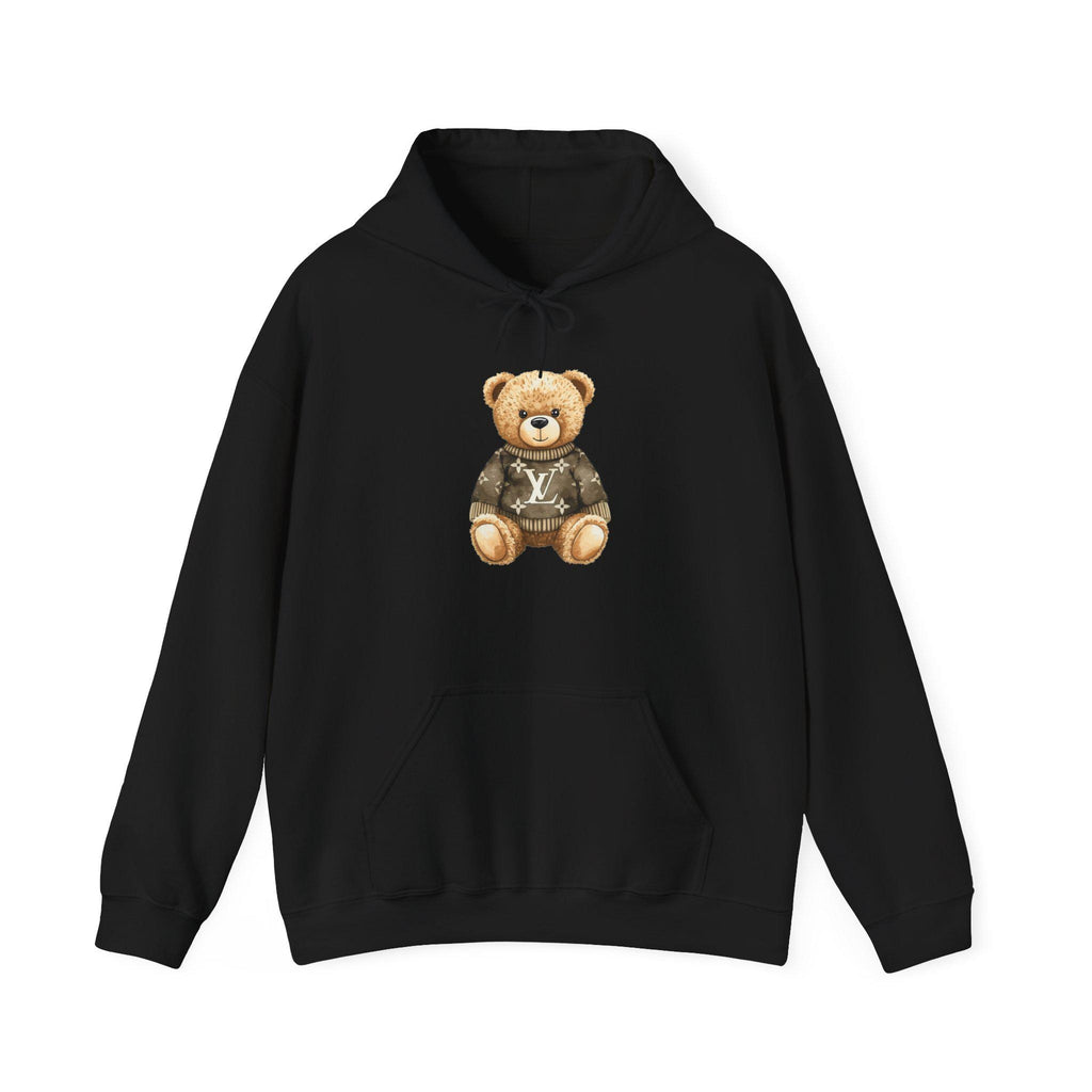 Inspired Bear Graphic Hoodie | Teddy Bear Logo Pullover