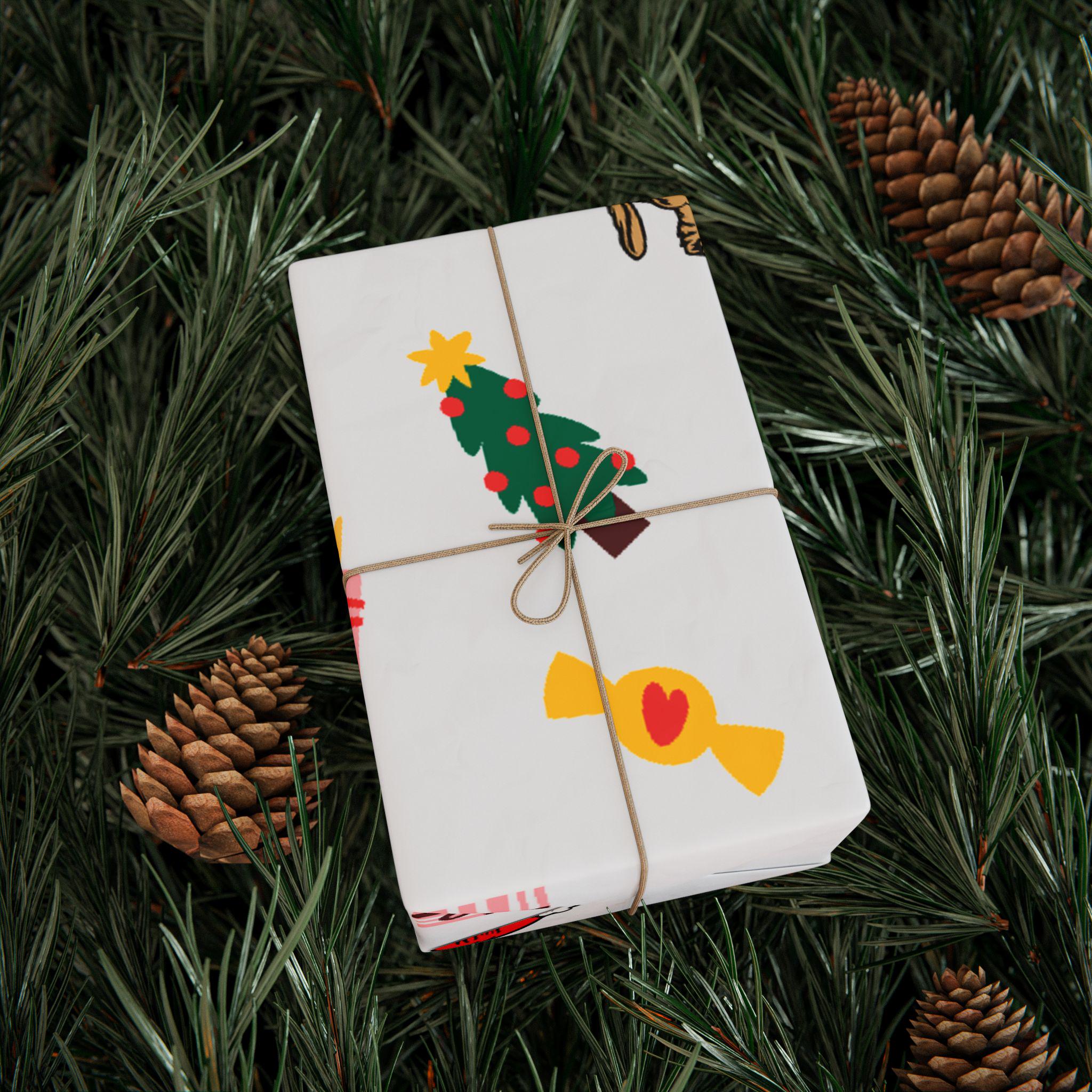 Holiday Wrapping Paper, High-Definition Print (90gsm)