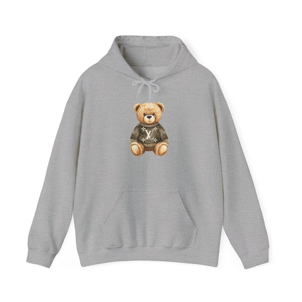 Inspired Bear Graphic Hoodie | Teddy Bear Logo Pullover